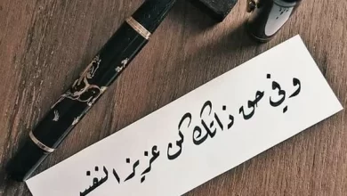 كلام عن عزة النفس