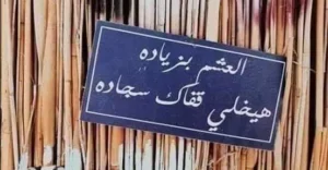 كلام مكتوب علي عربيات